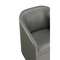 Manhattan Comfort Anna Round Faux Leather Dining Chair in Pewter - Set of 2 2-DC059AR-PE - alternate 4